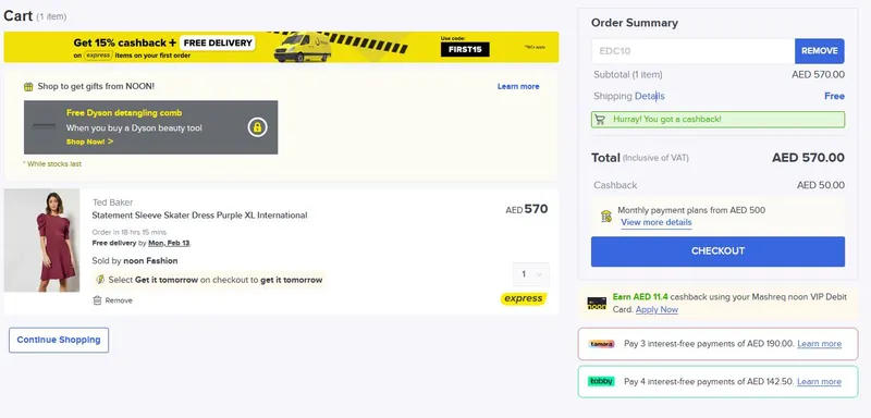 Noon-after-redeem-coupon-codes