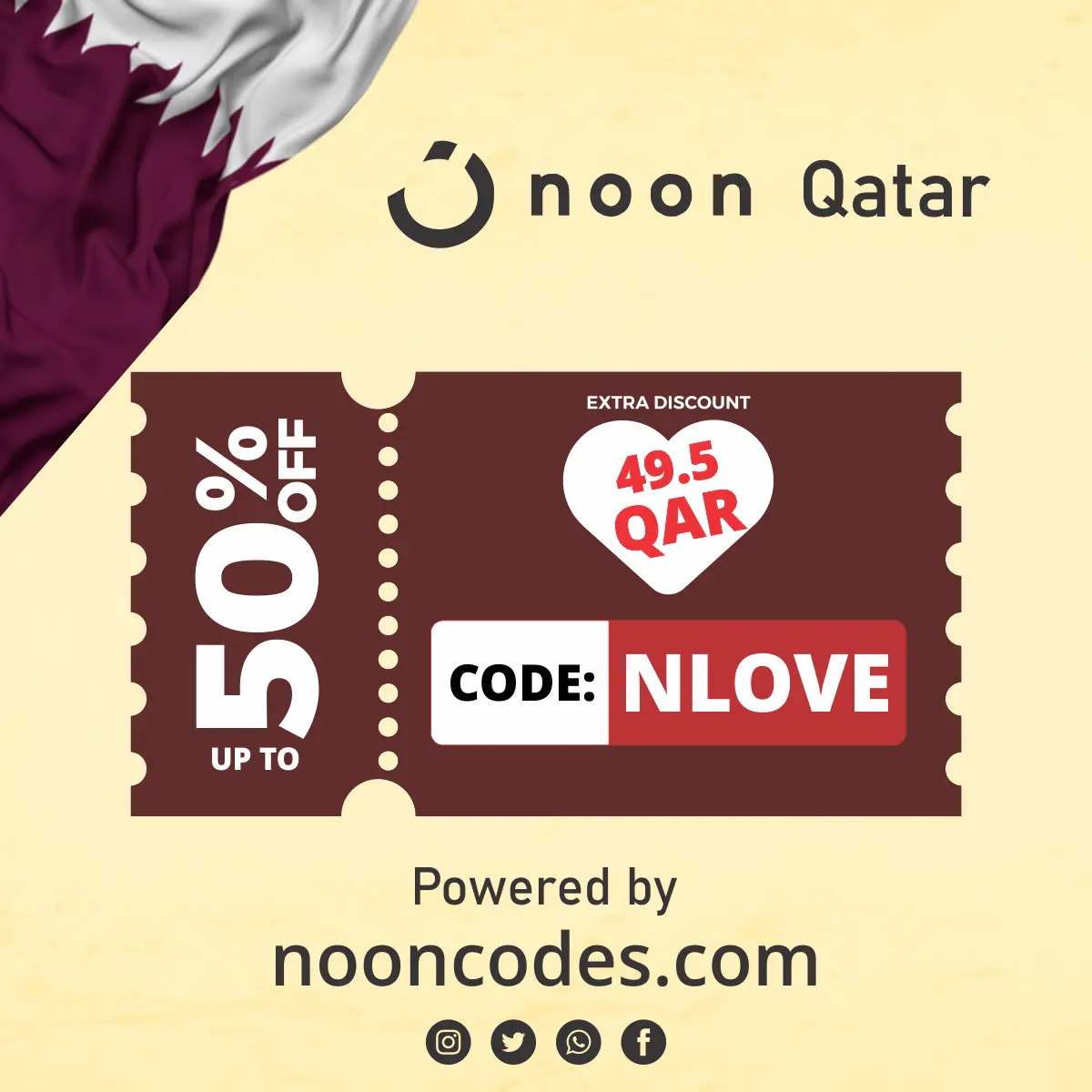 Noon-50-QAR-Coupon-code
